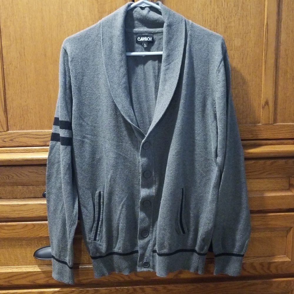 Men's Carbon Cardigan